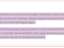 谷歌云误删账户、数据丢失导致客户业务瘫痪 7 天
