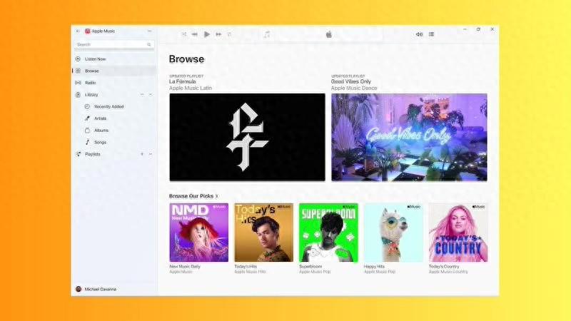 苹果公司旗下的Apple Music、TV和Devices纷纷登陆Windows平台