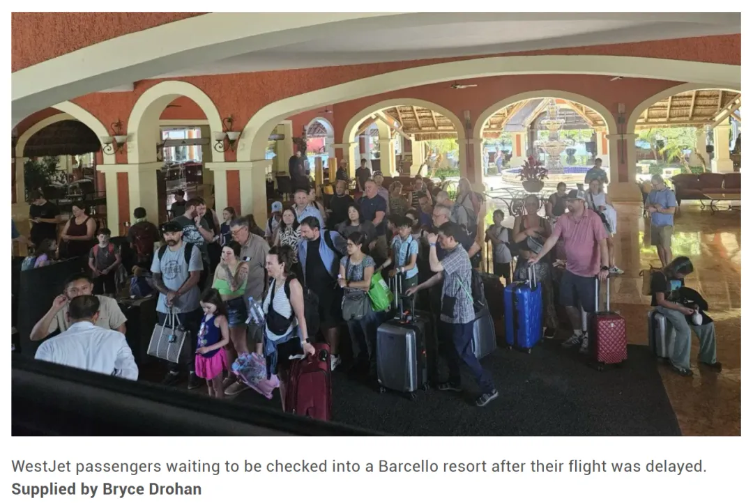 噩梦! 过百加拿大人被困旅游胜地3天 航空公司全程失联 乘客怒斥"被彻底遗弃"! 